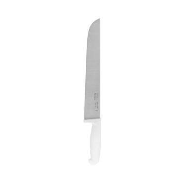 Imagem de Faca Para Carne De Inox Com Cabo Branco Day By Day 12" - CORNETA CHURR