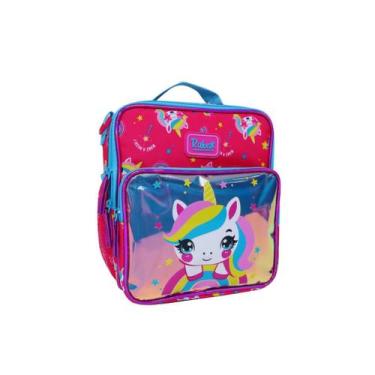 Imagem de Lancheira Térmica Rabisk Teen Unicórnio RKU5004L Cor: Rosa