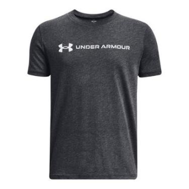 Imagem de Camiseta de Treino Infantil Under Armour Team Issue Wordmark-Masculino