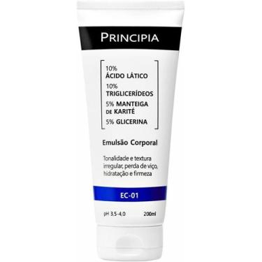 Imagem de Emulsão Corporal Principia 10% Ácido Lático EC-01 200ml