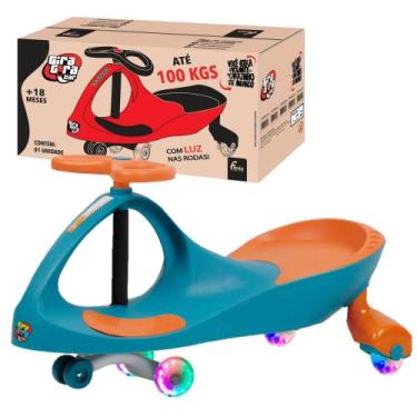Imagem de Carrinho Gira Gira Car Rolimã Infantil Até 100kg Com luzes - Fenix Bri