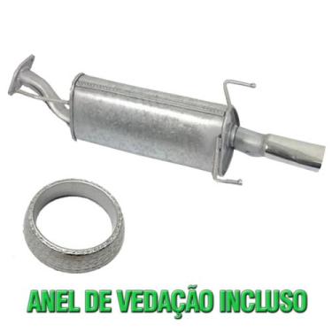 Imagem de Escapamento Silencioso Traseiro Astra Hatch 2.0 8v /16v 98/02+ Ponteir