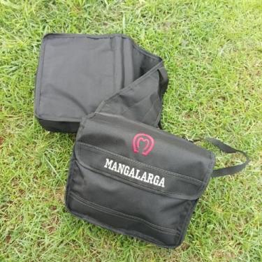 Imagem de Alforge Térmico  Preto em Lona para selas ou arreios - Selaria Marçal