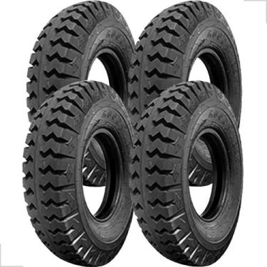Imagem de Kit 4 Pneu Goodyear Aro 20 Conquistador Tração Truck 10.00-20 16 Lonas
