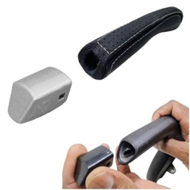 Imagem de Botão Trava E Capa Couro Freio de Mão Spin Active Premier Ltz Lt Advan