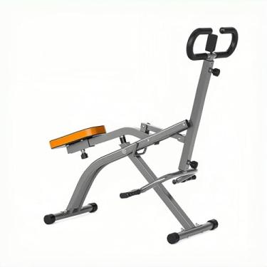 Imagem de Máquina de remo para casa, máquina de remo magnético com resistência silenciosa, rebocador dobrável para uso doméstico, queima gordura e esculpe músculos, prata