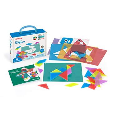 Imagem de Miniland 32163 Translucent Tangram, Multicolor