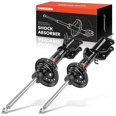 Imagem de A-Premium Par traseiro do motorista e do lado do passageiro (2) amortecedores compatíveis com Jeep Compass 2017-2021, Renegade 2017-2021