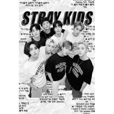 Imagem de Stray Kids KPop Lined Notebook- Paperback 200 pages