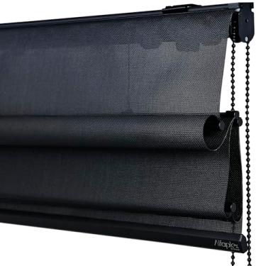 Imagem de Cortina Romana Tela Solar 3% (Preta)