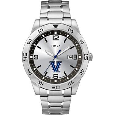 Imagem de Timex Tribute Relógio masculino Citation 42 mm Quartzo com pulseira de aço inoxidável, Villanova Wildcats, Relógio de quartzo