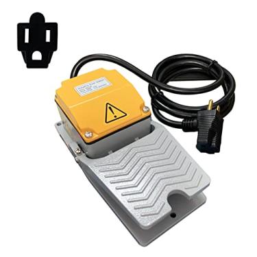 Imagem de HimaPro Interruptor de Controle de Pedal, Pedal Liga/Desliga, Interruptor Momentâneo Estilo Deadman, Alumínio Fundido, 15A 110-250 Vac Ip65 Spdt No Nc (50122)