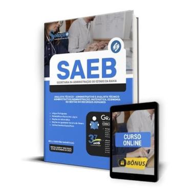 Imagem de Apostila SAEB-BA - Analista Técnico - Administrativo - Editora Solução
