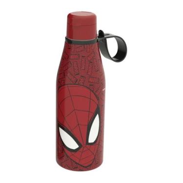 Imagem de Garrafa de Água Escolar Infantil Personagens Plástico 530ml - PLASUTIL