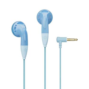 Imagem de NICEHCK YDSmall Fone de ouvido audiófilo com fio de cabeça chata, som HiFi de 3,5 mm, sem microfone, fone de ouvido para DAP/iPod/Android/PS5, console de jogos, PC, tablet, laptop/Xbox (azul)