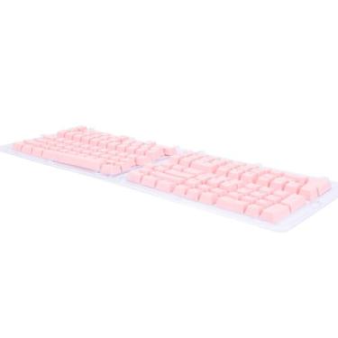 Imagem de 132 Tecla de Teclado TECHADA TENAS TENAS MECÂNICAS MECÂNICAS MECHONISTA PARA 6 64 68 84 87 96 98 100 104 108 Teclados Chave de Plástico Roseate Excelente Abrasão e o Teclado de