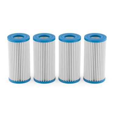 Imagem de ANTOBLE Pacote com 4 cartuchos PA0140 mícrons peças de reposição para filtros Magnum Canister MarineLand e filtros internos de polimento, polidor de água de aquário de aquário