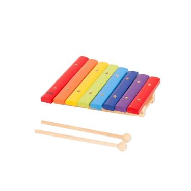 Imagem de Xilofone Kidzzo Colorido 8 Teclas Em Madeira 17666
