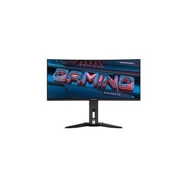 Imagem de Monitor Gamer GIGABYTE 34 WQHD, 175Hz, 0.03ms, QD-OLED, HDMI e DisplayPort, 99% DCI-P3, HDR, FreeSync, Altura Ajustável - MO34WQC SA