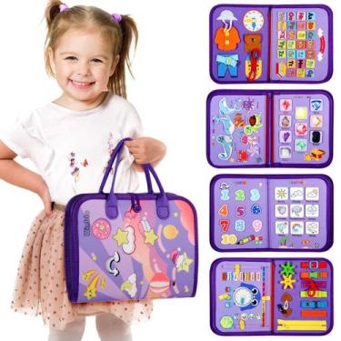 Imagem de Busy Book Winblo Busy Board para crianças de 1 a 3 anos