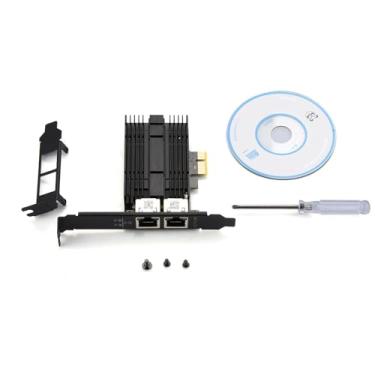 Imagem de Placa de rede Gigabit Ethernet LAN adaptador para chipset Intel I226, porta PCIE RJ45