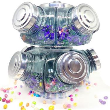 Imagem de Baleiro Duplo Grande Giratório Com Base Reforçada - Houme