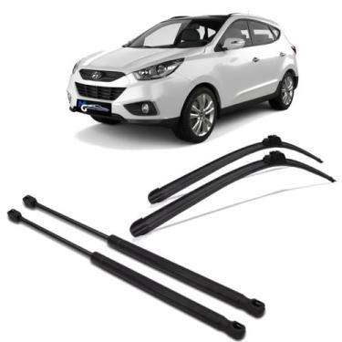 Imagem de Kit Amortecedor Porta Mala + Palheta IX35 2010 a 2014 - APX/TIGER AUTO