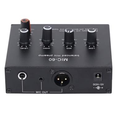 Imagem de Microfone Pré-amplificadores de Microfone para Microfone Dinâmico e Condensador, Interface XLR de 3,5 Mm de 6,5 Mm
