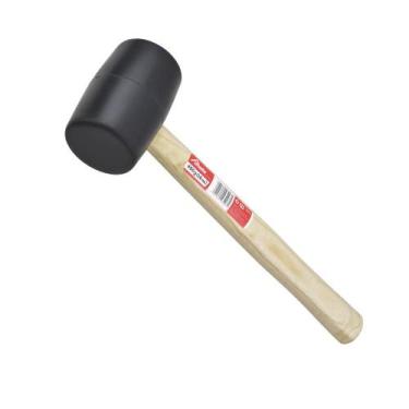 Imagem de Martelo de Borracha Com Cabo de Madeira 450g (706813) - Onsite
