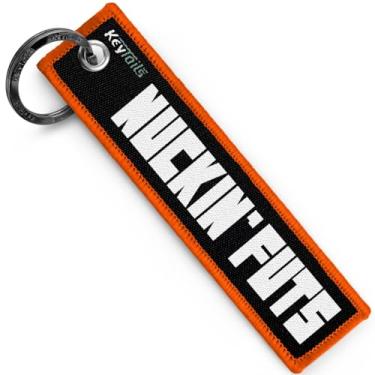 Imagem de KEYTAILS Chaveiros, etiqueta de chave de qualidade premium para carros, caminhões, motocicletas, bicicletas, scooters, ATV, UTV [NUCKIN' FUTS]