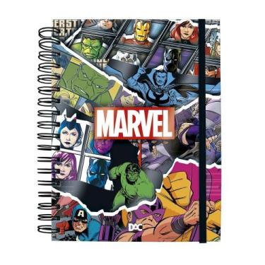 Imagem de Caderno Universitário Smart Marvel 80 Folhas Dac