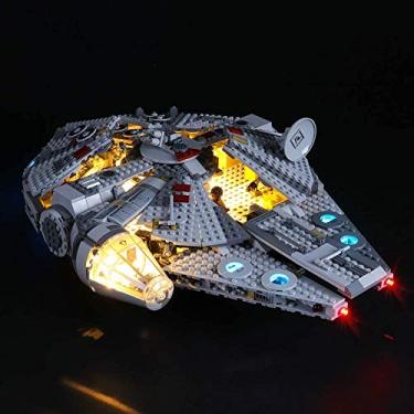 Imagem de LED Light kit for Lego 75257 Star Wars Millennium Falcon, Lighting Set for Lego 75257 Building Blocks Model (Only Light Included)