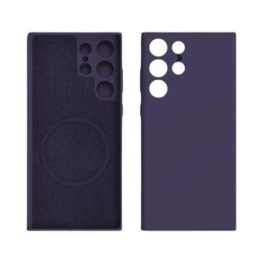 Imagem de Capa Magnética de Silicone para Samsung Galaxy S25/S24/S23/S22/S21 - U