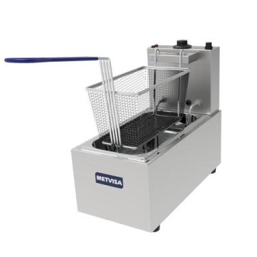 Imagem de Fritadeira Elétrica Metvisa 1 Cuba 3 Litros 2500W Monofásico 127V FE3S