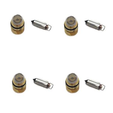 Imagem de Kit de reparo de carburador de motor de motocicleta Parafuso de ar de junta de válvula de agulha compatível com GSX750F Katana 1998-2006 GSX750 GSX 750 F (MULTI)