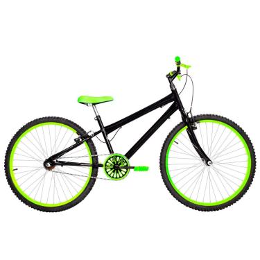Imagem de Bicicleta Masculina Aro 26 Rbx Alumínio Colorido Cor Preta E Verde