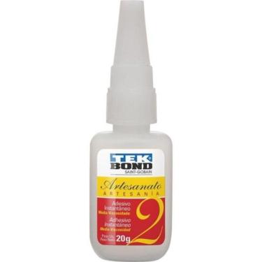 Imagem de Adesivo Instantâneo Artesanato Nº2 20G Tekbond
