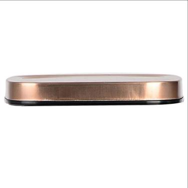 Imagem de Porta Mantimentos Quadrado Dynasty Em Vidro Borossilicato Com Tampa De Metal Cobre 1,9l...
