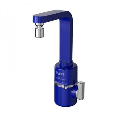 Imagem de Torneira Elétrica Slim 4t De Bancada Azul Hydra 110v