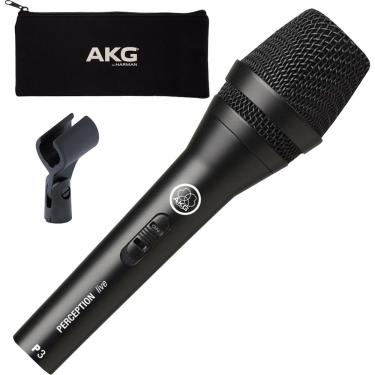 Imagem de Microfone Perception Akg 3s Preto