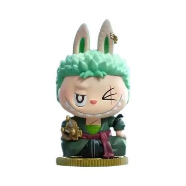 Imagem de Labubu One Piece Blind Box Popmart Monstros Exquisito Modelo De Mesa D