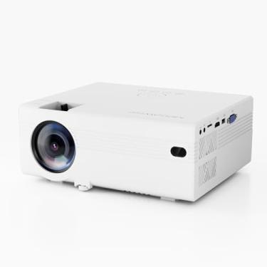 Imagem de MEGAWISE Projetor Lcd Hd 1080P Nativo Com Tela De 170", Home Theater Portátil Hdmi, Entradas Usb, Vga E Av, Alto-Falante 5 W, Distorção Trapezoidal ± 15°, Lâmpada Led Duração 50.000 Horas