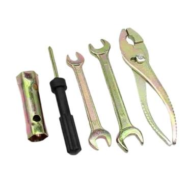 Imagem de NITAGO Kit de ferramentas para motocicleta 5x, ferramenta de remoção de velas de ignição, chaves de metal leves, alicates para CB600F CB600F CB1000R CB919