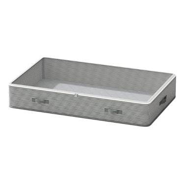 Imagem de IEUDNS Organizador de armário embaixo da cama, recipiente de armazenamento de 30L com zíper de fácil acesso, recipiente de armazenamento embaixo da cama para, 1 Pedaço