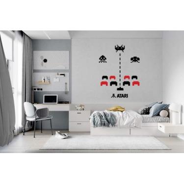 Imagem de Adesivo De Parede Atari - Lojinha Da Luc Adesivos
