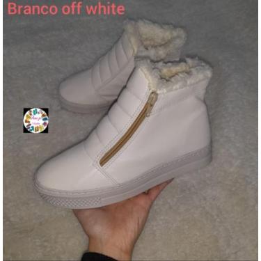 Imagem de Tenis Botinha Bota - AnaJu, Brancooff, 24-25