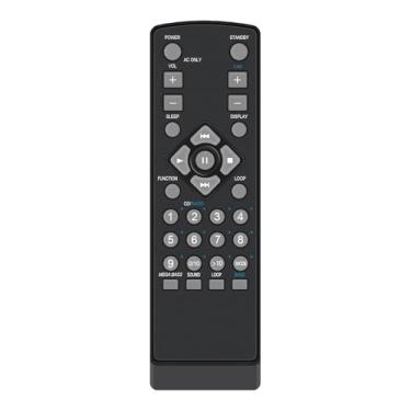 Imagem de RMT-CS33 Controle remoto de substituição compatível com Sony 8-917-585-90 CFD-S33 CFD-533 CFD-W57 CFD-S23 CFD-S34 CFD-S37 CFD-523 RT891763390 AM/FM Radio CD Cassette Player Stereo System