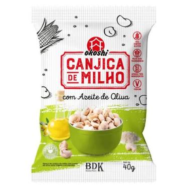 Imagem de Pipoca Canjica Milho com Azeite Vegana, Sem Glúten Okoshi 40g