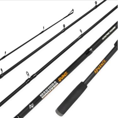 Imagem de Vara de Pesca Manjuba Advance, 2 Partes, 20-50 lbs, 60-100g, Carretilha, 6 Passadores + Ponteira (2,10m)