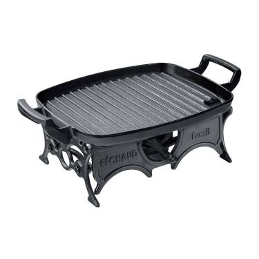 Imagem de Réchaud Mil Chapa Grill Alça de Ferro Panela Mineira 30x24cm